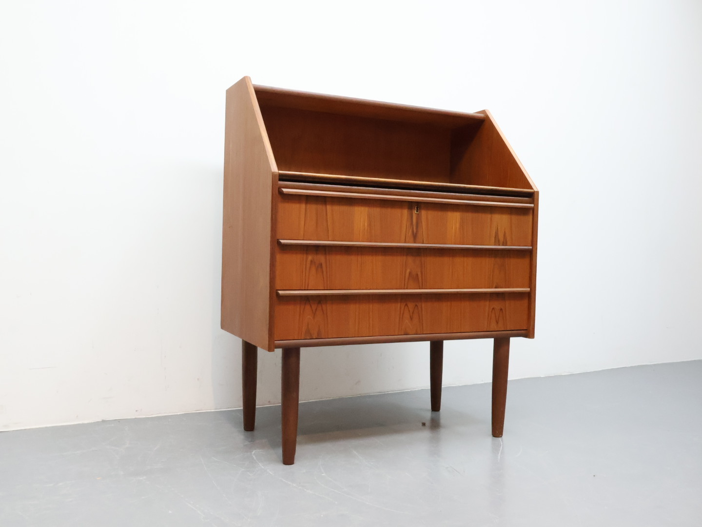 Vintage secretaire / teak / lades / Denemarken